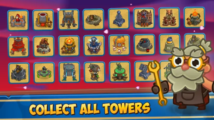 Steampunk Defense Tower Defense android App screenshot 0